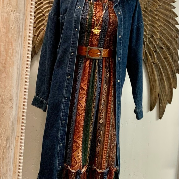 Denim Coat/Dress - Picture 3 of 8